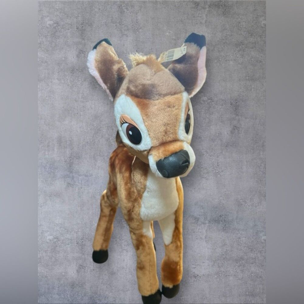 Vintage Disneyland Bambi Plush - 19" Collectible